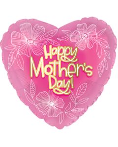 18" Mother's Day Flower Sketch by CTI