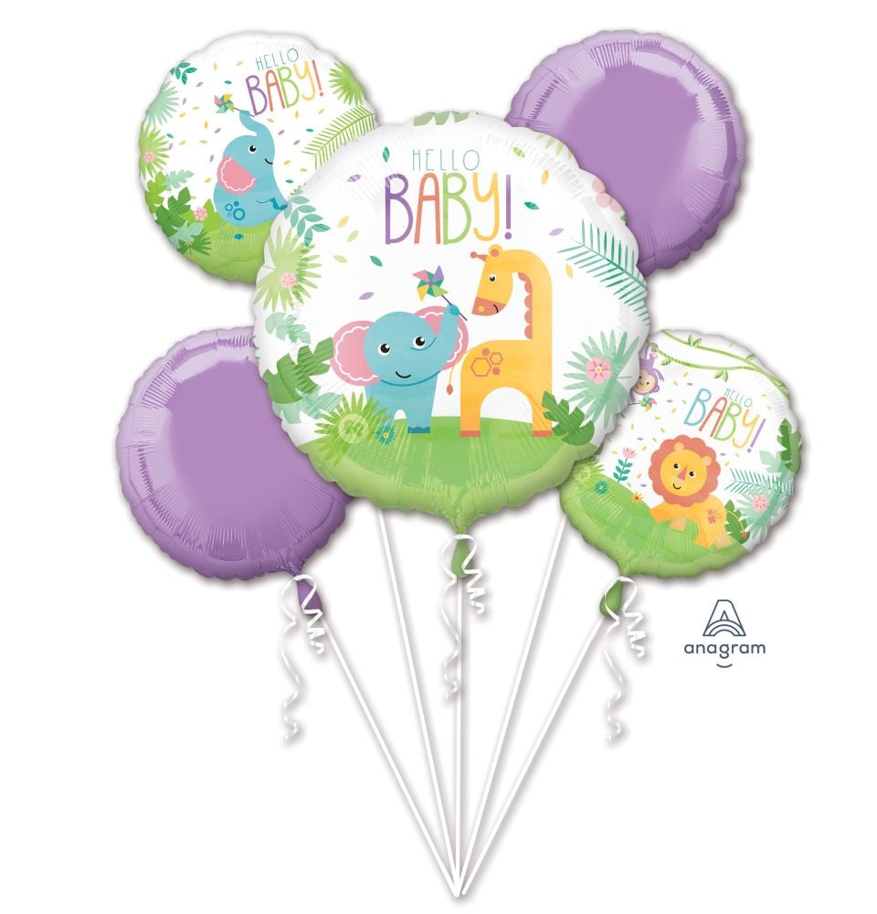 FOIL BOUQUET HELLO BABY FISHER PRICE