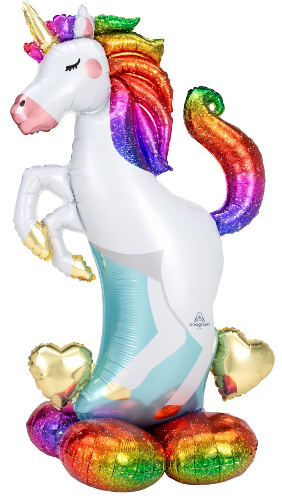 FOIL UNICORN BALLOONS 55" AirLoonz