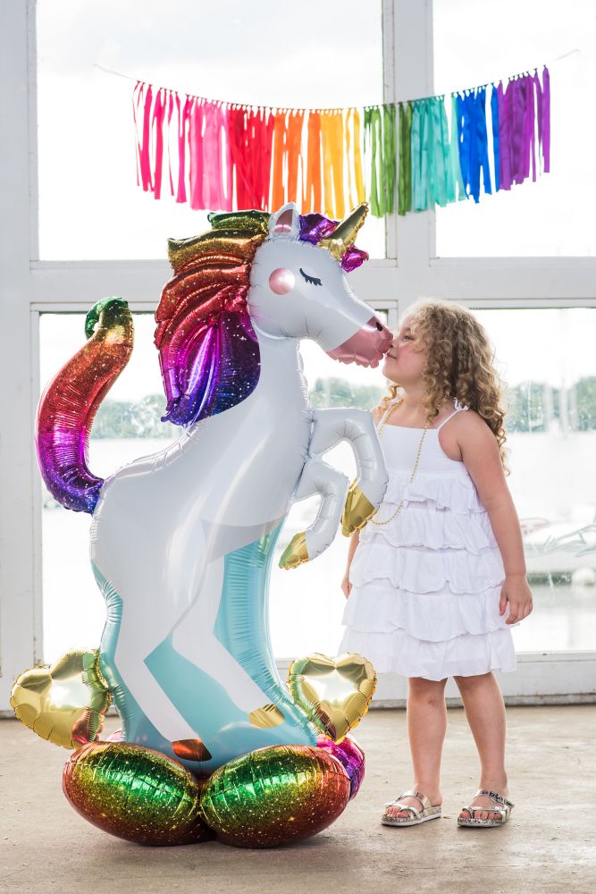 FOIL UNICORN BALLOONS 55" AirLoonz