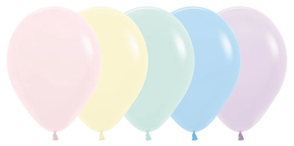 PASTEL MATTE ASSORTMENT WITH PINK R12 X 50