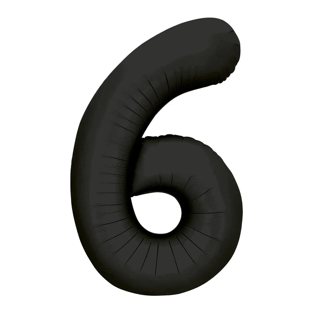 34" BLACK NUMBER 6 AiRise