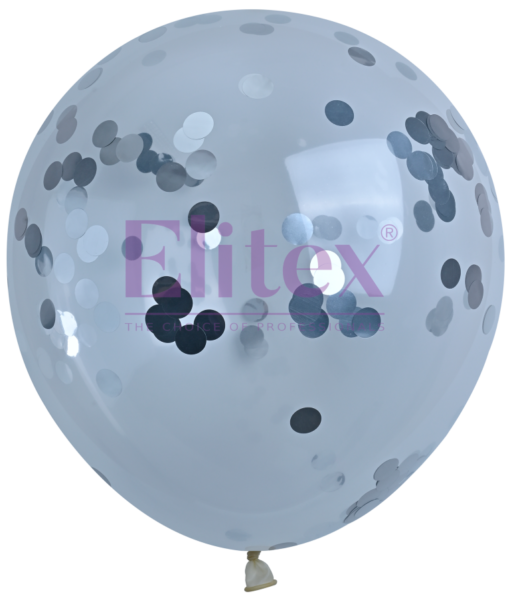 ELITEX CONFETTI SILVER 12" X 10