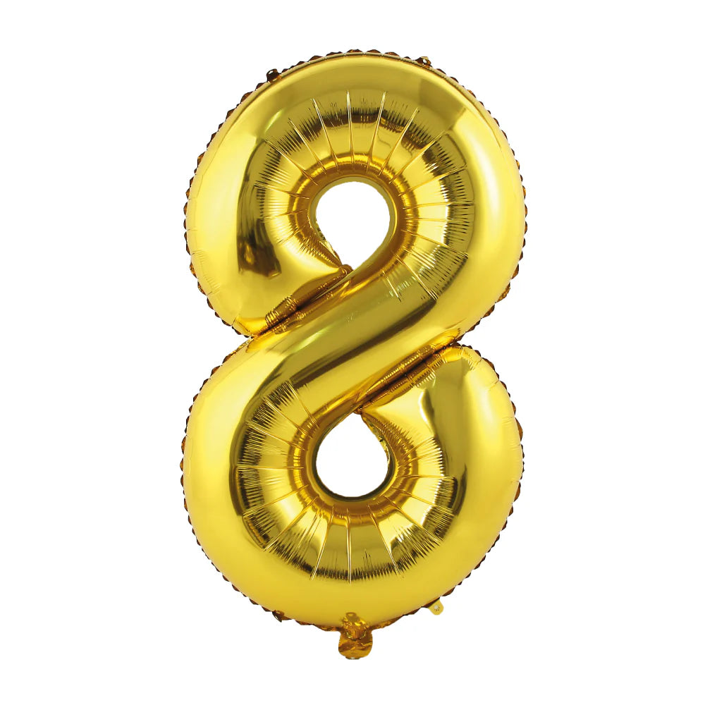 14" GOLD # 8 KALEIDOSCOPE