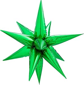 STARBURST 40" GREEN DECOCHAMP