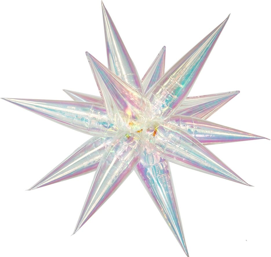 STARBURST 40" IRIDESCENT DECOCHAMP