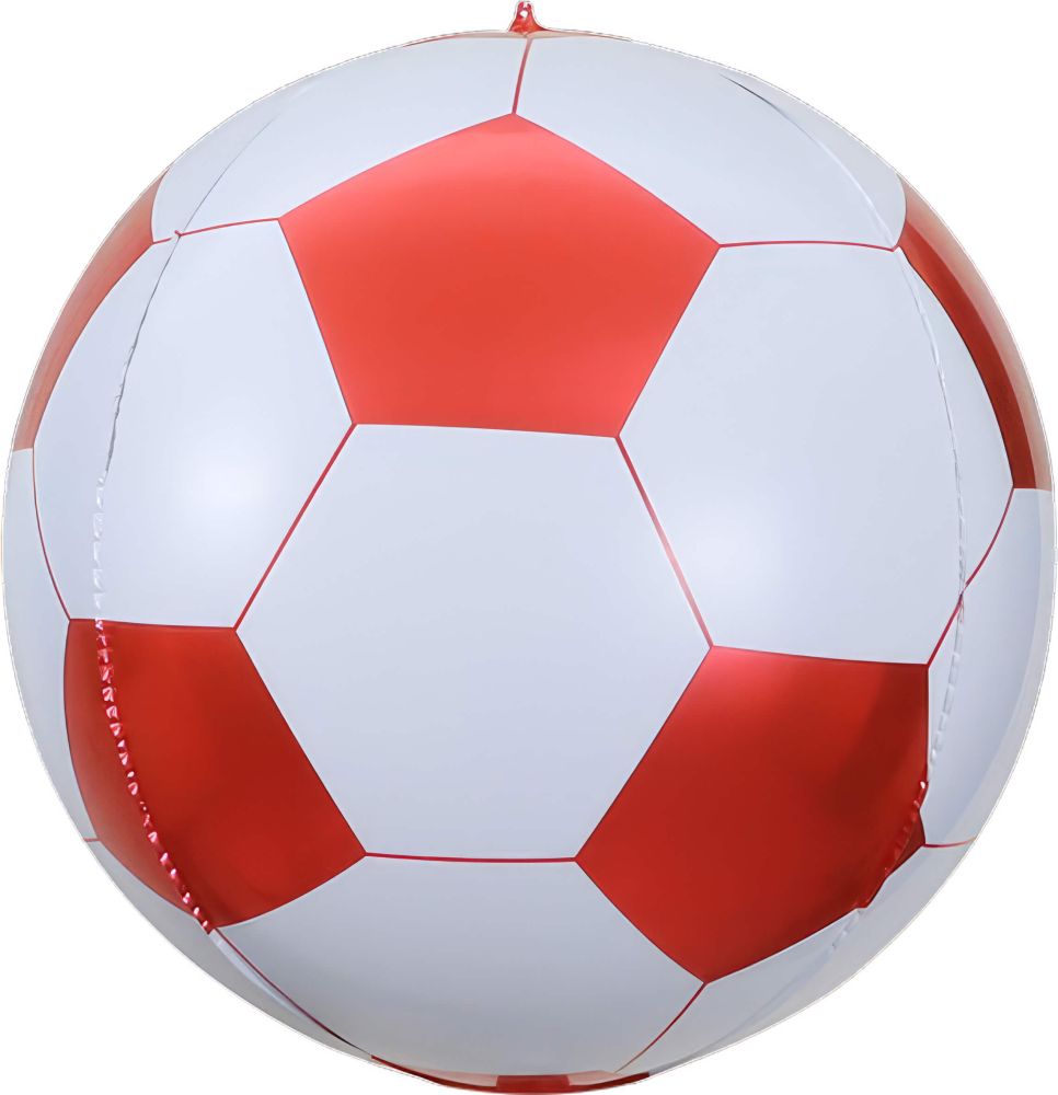 ORB 16" SOCCER BALL RED BALLOON