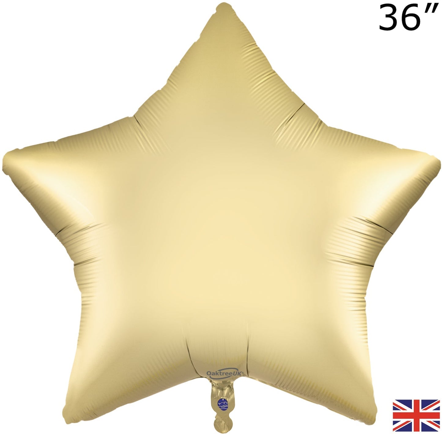 FOIL STAR GOLD 36" OAKTREE