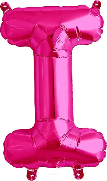 16" FOIL PINK LETTER I