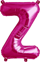 16" FOIL PINK LETTER Z