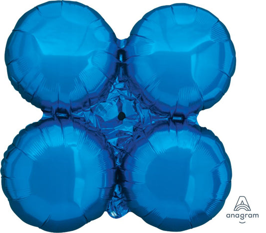 24" MagicArch Large Metallic Blue Balloon