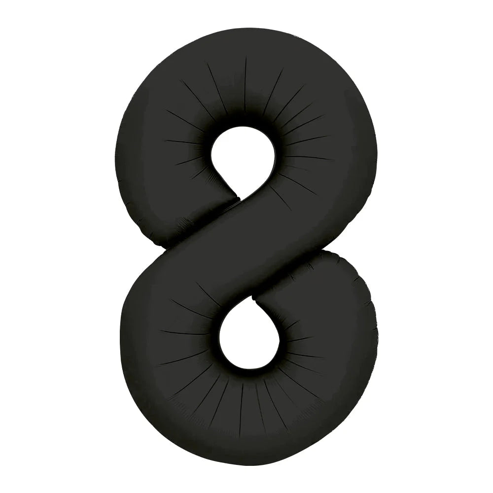 34" BLACK NUMBER 8 AiRise