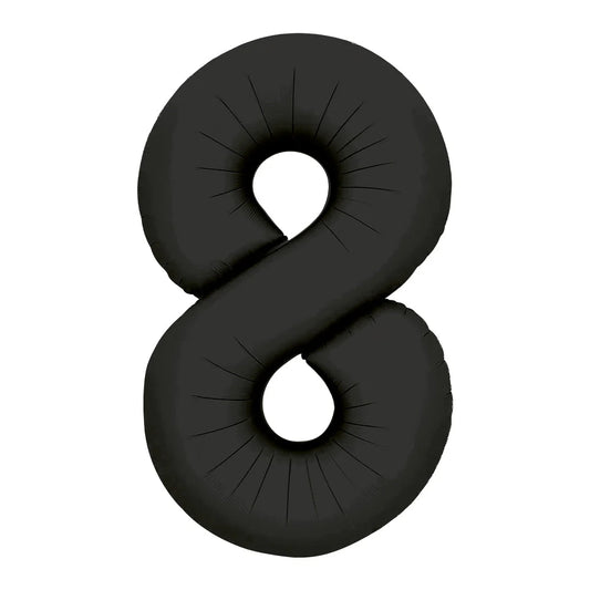 34" BLACK NUMBER 8 AiRise