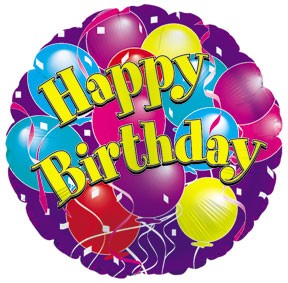 FOIL 18" BIRTHDAY PURPLE