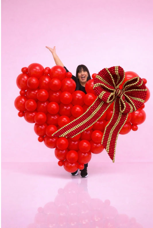 Royal Heart Balloon Sculpture