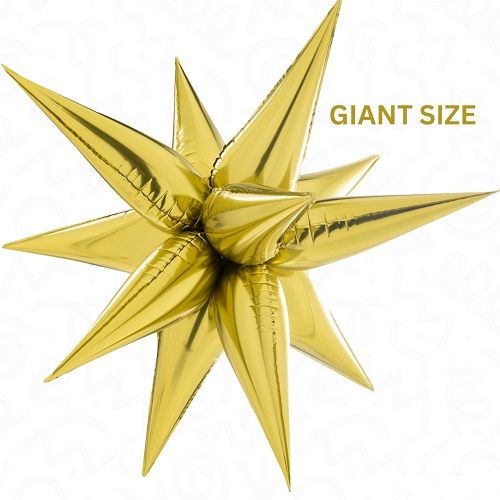 STARBURST 60" GOLD DECOCHAMP