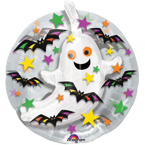 FOIL 24" GHOST & BATS ANAGRAM