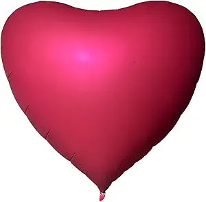 FOIL HEART RED 68" DECOCHAMP