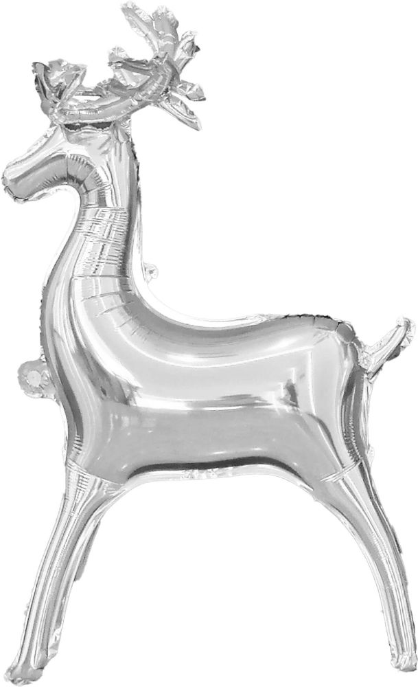 REINDEER SILVER 34" BALLOON