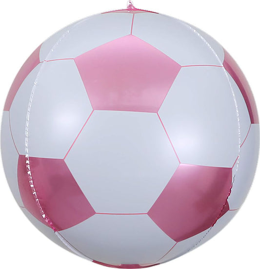 ORB 16" SOCCER BALL PINK BALLOON