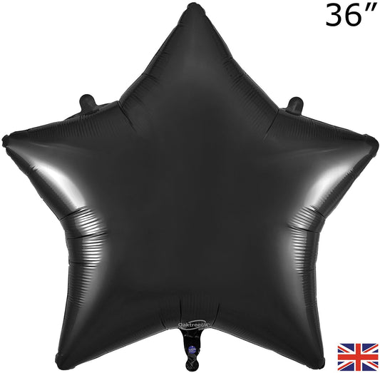 FOIL STAR BLACK 36" OAKTREE