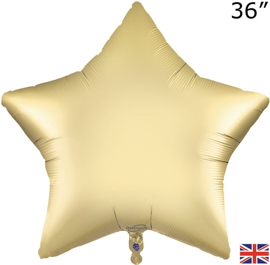 FOIL STAR GOLD 36" OAKTREE