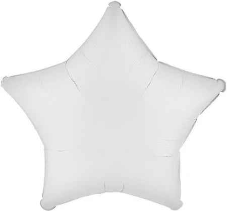 FOIL STAR WHITE 18"