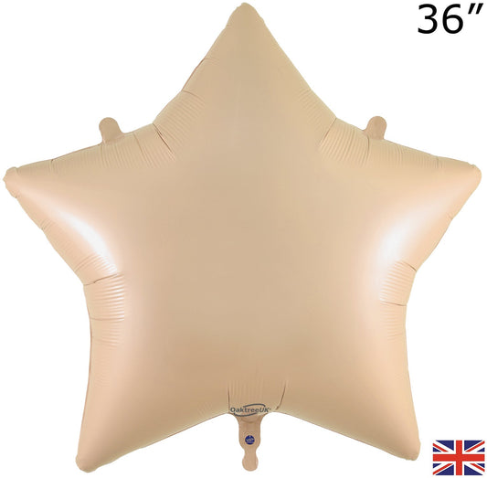 FOIL STAR NUDE 36" OAKTREE