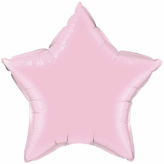 FOIL STAR PEARL PINK 36" MYLAR