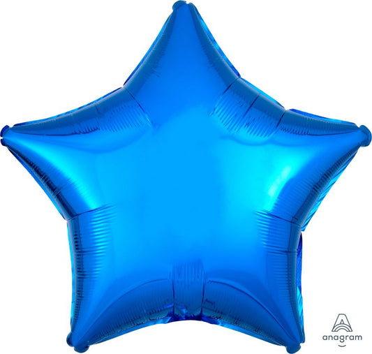 FOIL STAR BLUE 18"