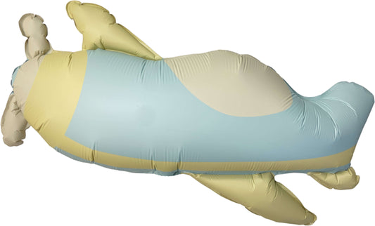 30" Matte Blue Airplane Balloon